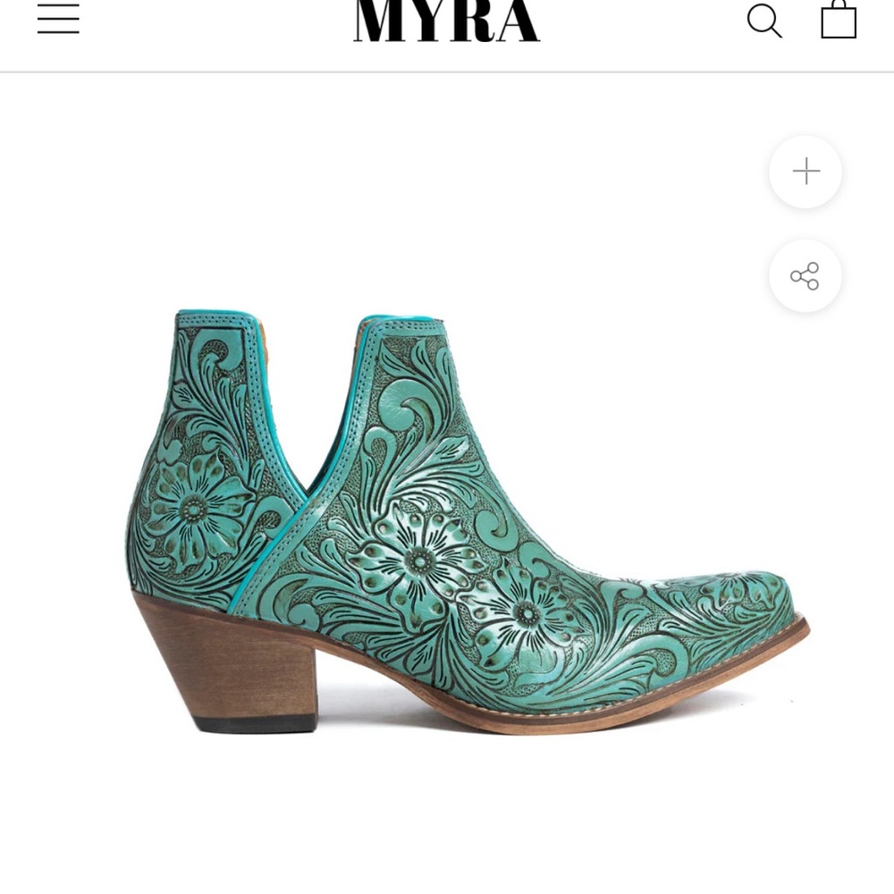 Brand new Myra leather boots.